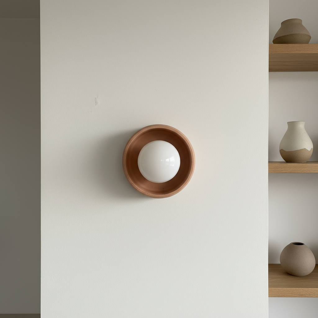 CRINIS Wall Sconce - Terracotta