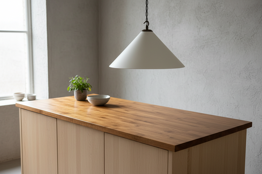 How to Choose Plaster Pendant Lights for Your Kitchen Island