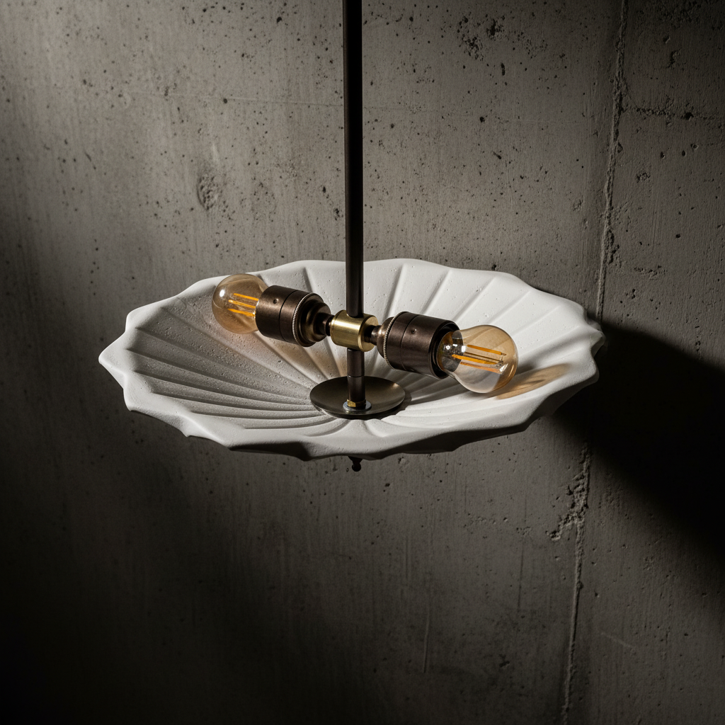 Sculptural Lighting as Art: When Plaster Becomes Poetry