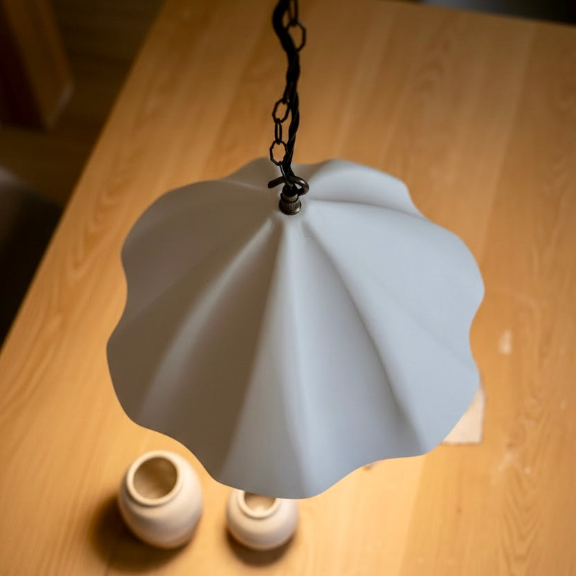 PLISSE Plaster Pendant Light