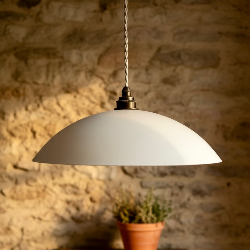 CUPOLA Plaster Pendant Light