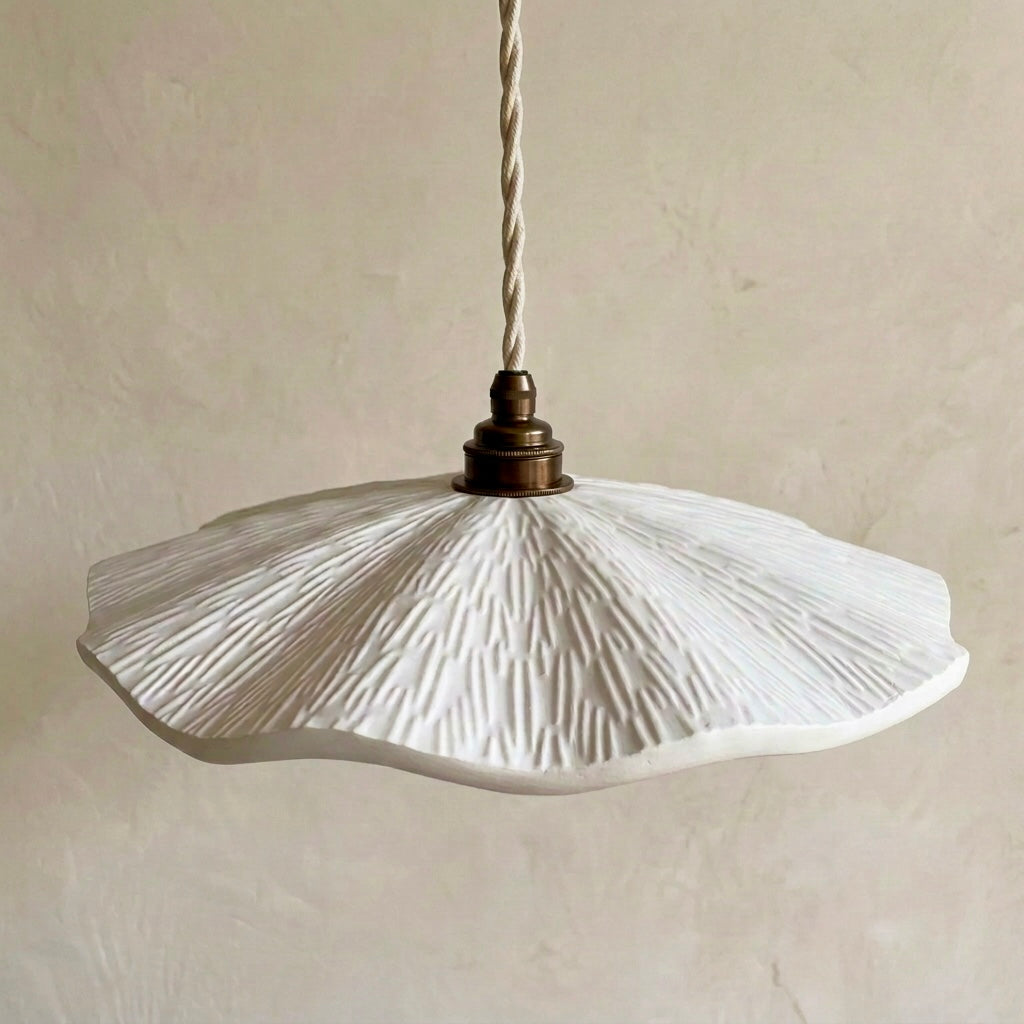 FOLIA Plaster Pendant Light