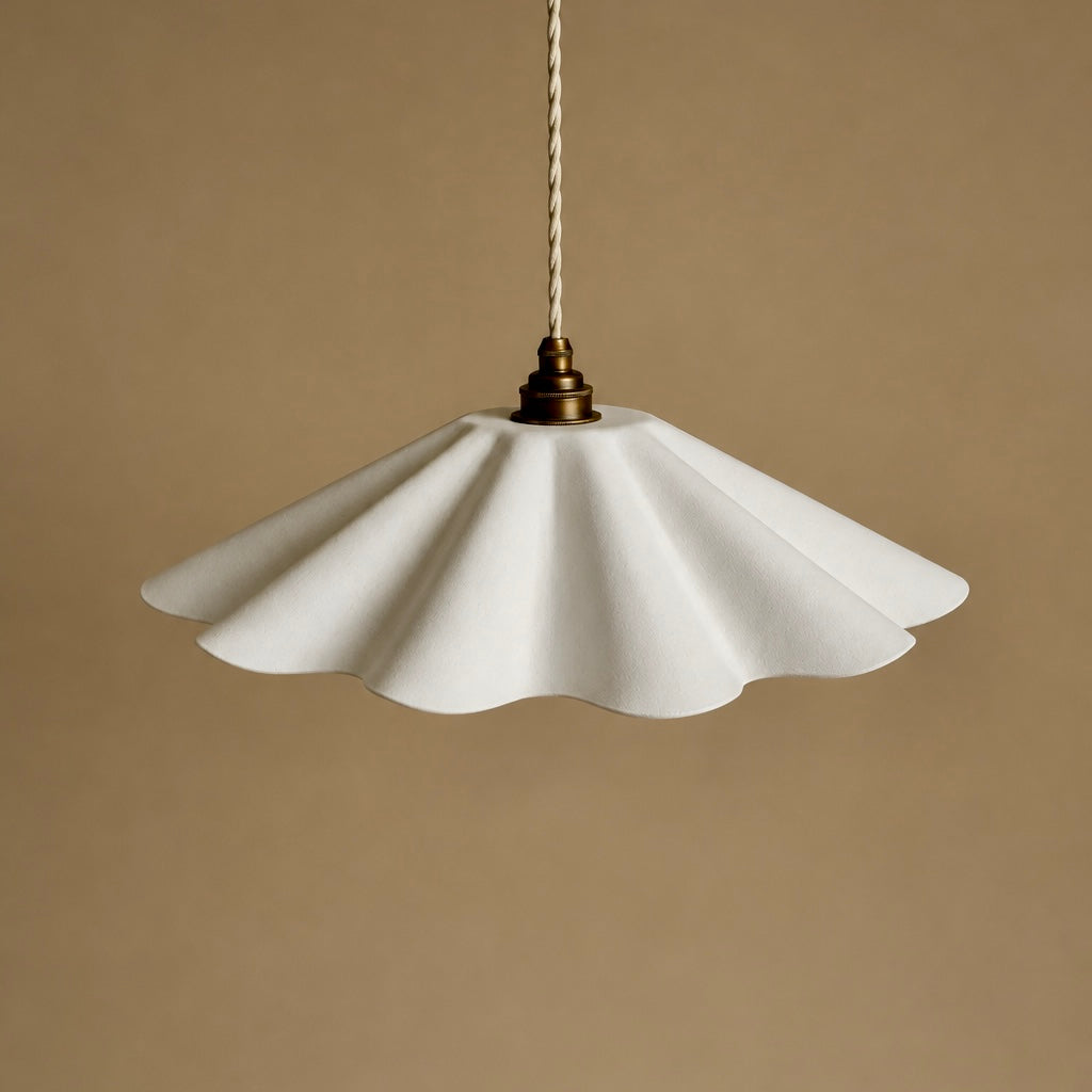 PETAL Plaster Pendant Light