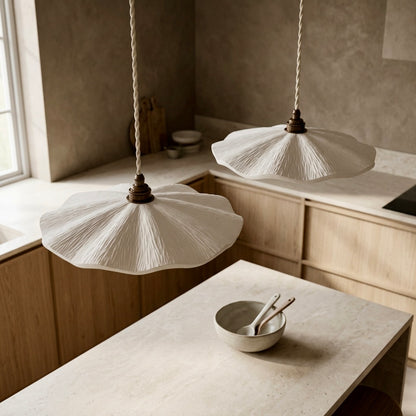 FOLIA Plaster Pendant Light