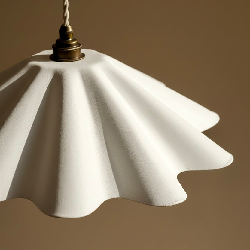 PETAL Plaster Pendant Light