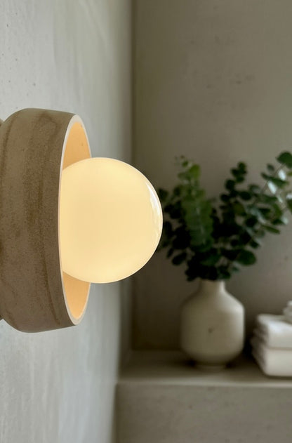 CRINIS Wall Sconce - Sandstone