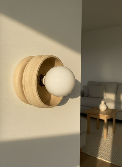CRINIS Wall Sconce - Sandstone