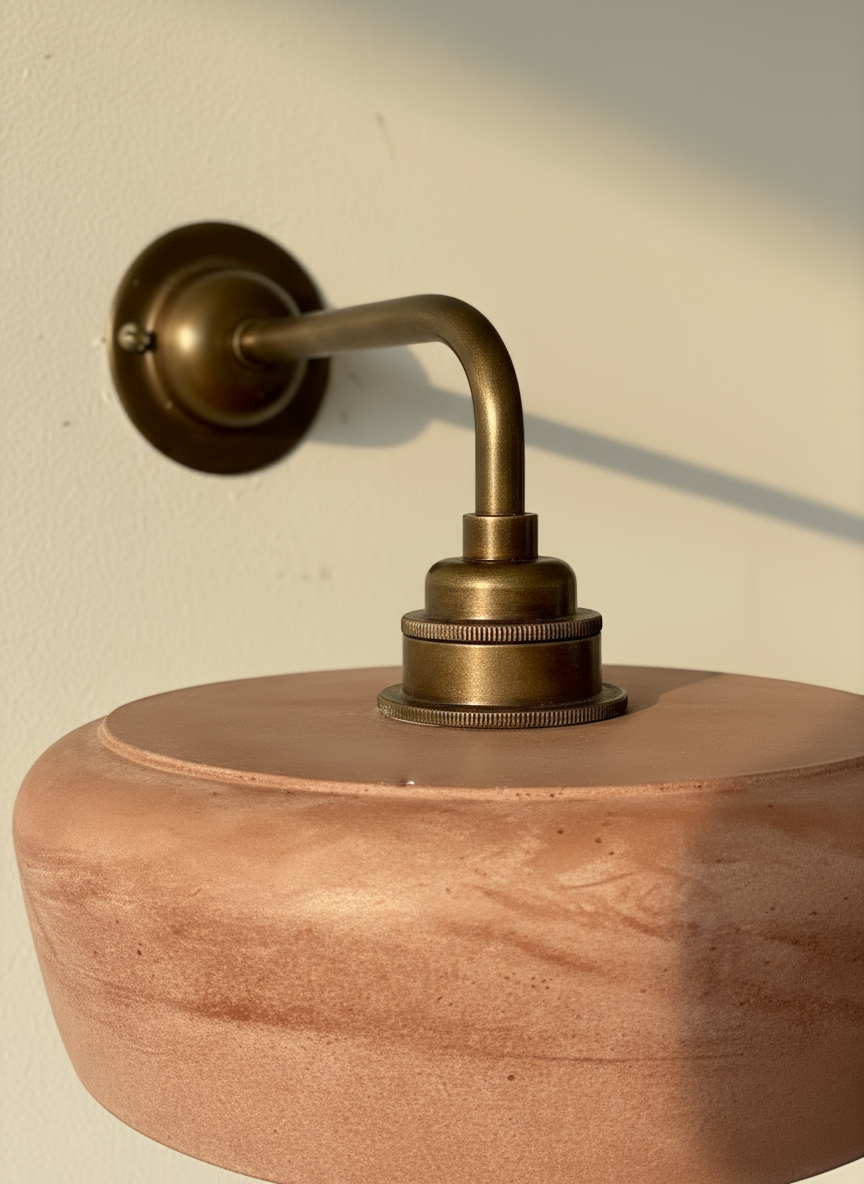CRINIS Wall Light - Terracotta