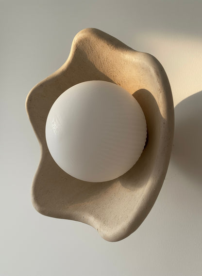 PATRO Wall Sconce - Sandstone