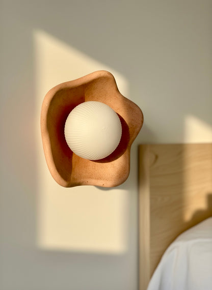 PATRO Wall Sconce - Terracotta