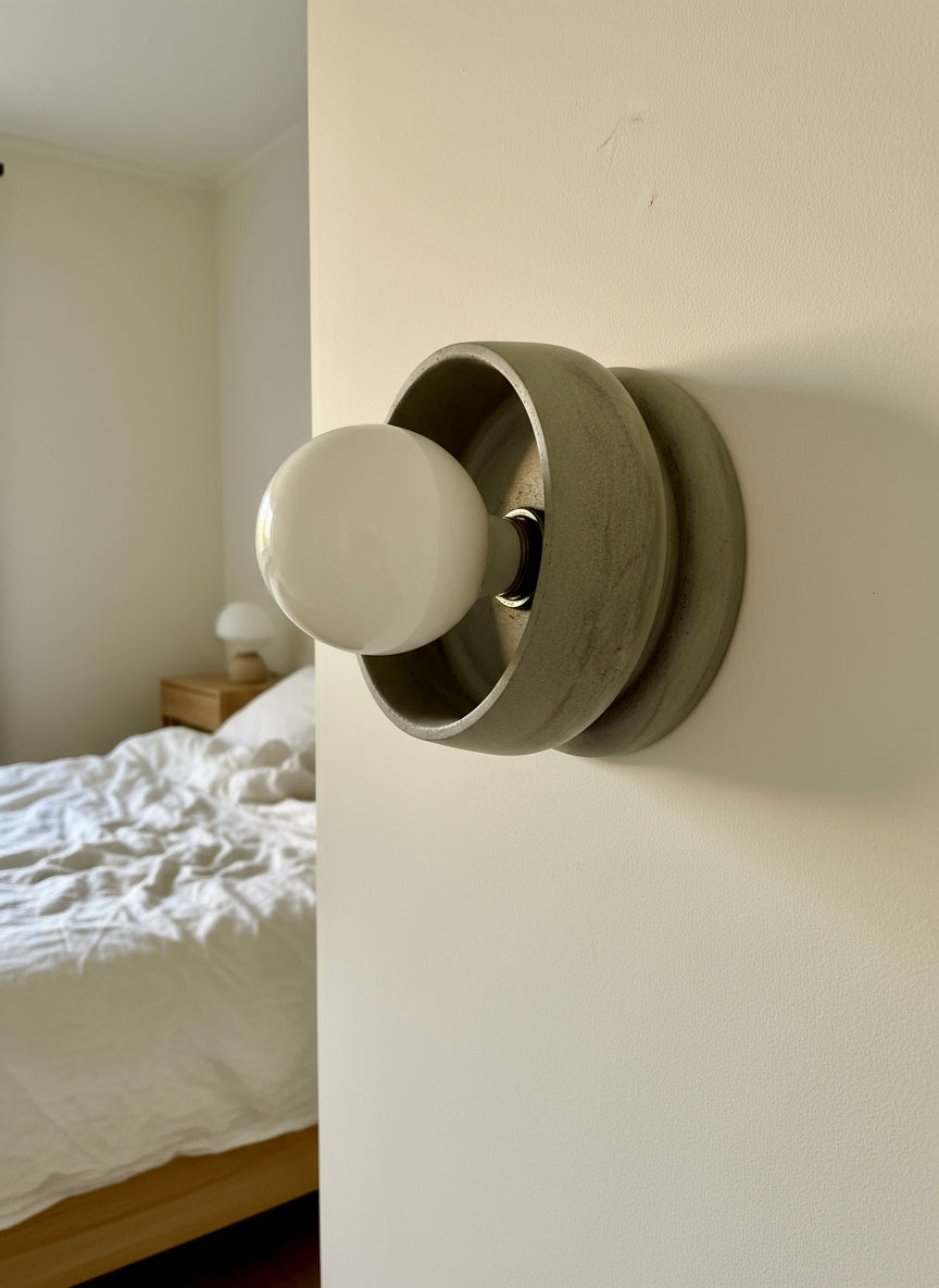 CRINIS Wall Sconce - Concrete