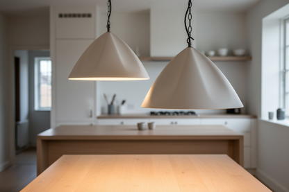 PLISSE Plaster Pendant Light