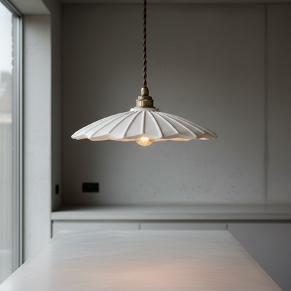 STILL Plaster Pendant Light
