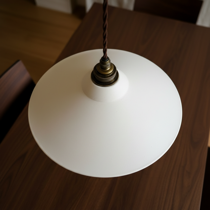 Bird's eye view — dining table