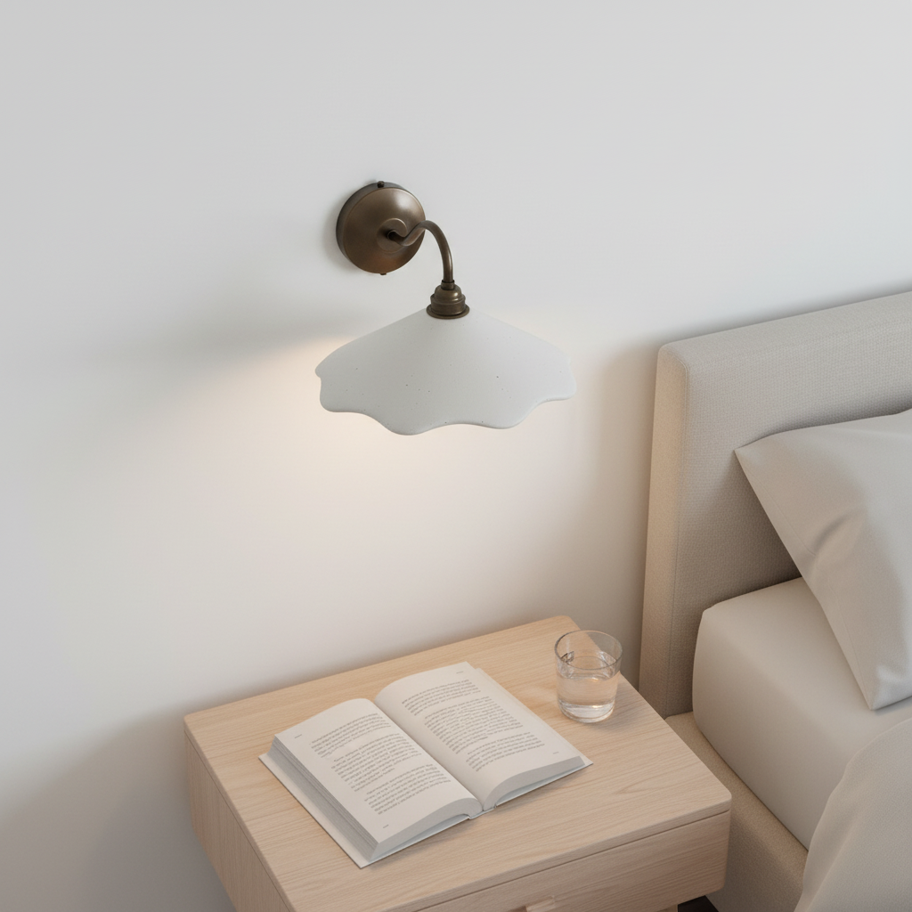 PORCIA Wall Light - Snow