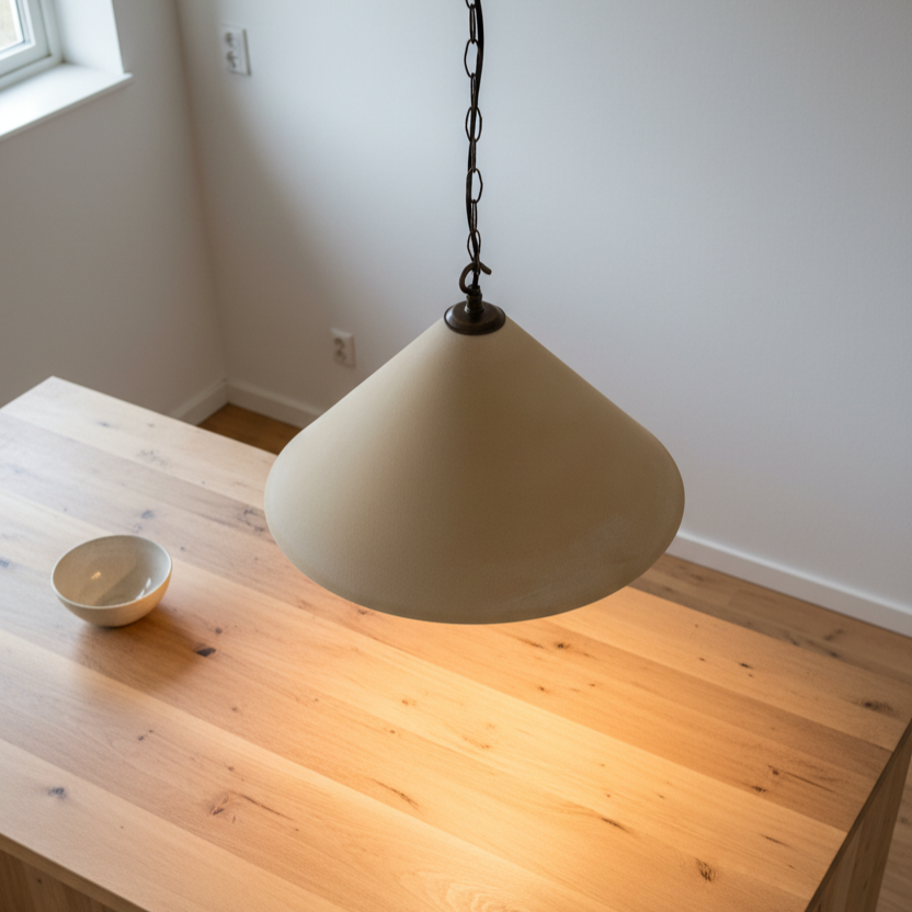 ARIUS Plaster Pendant Light - Sandstone