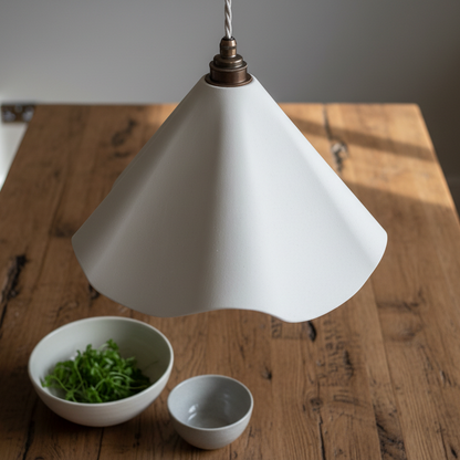 VOLNA Plaster Pendant Light