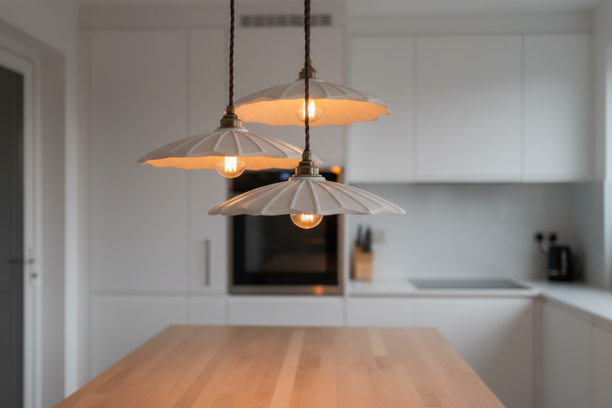 STILL Plaster Pendant Light