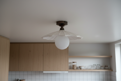 STILL Plaster Flush Mount Ceiling Light
