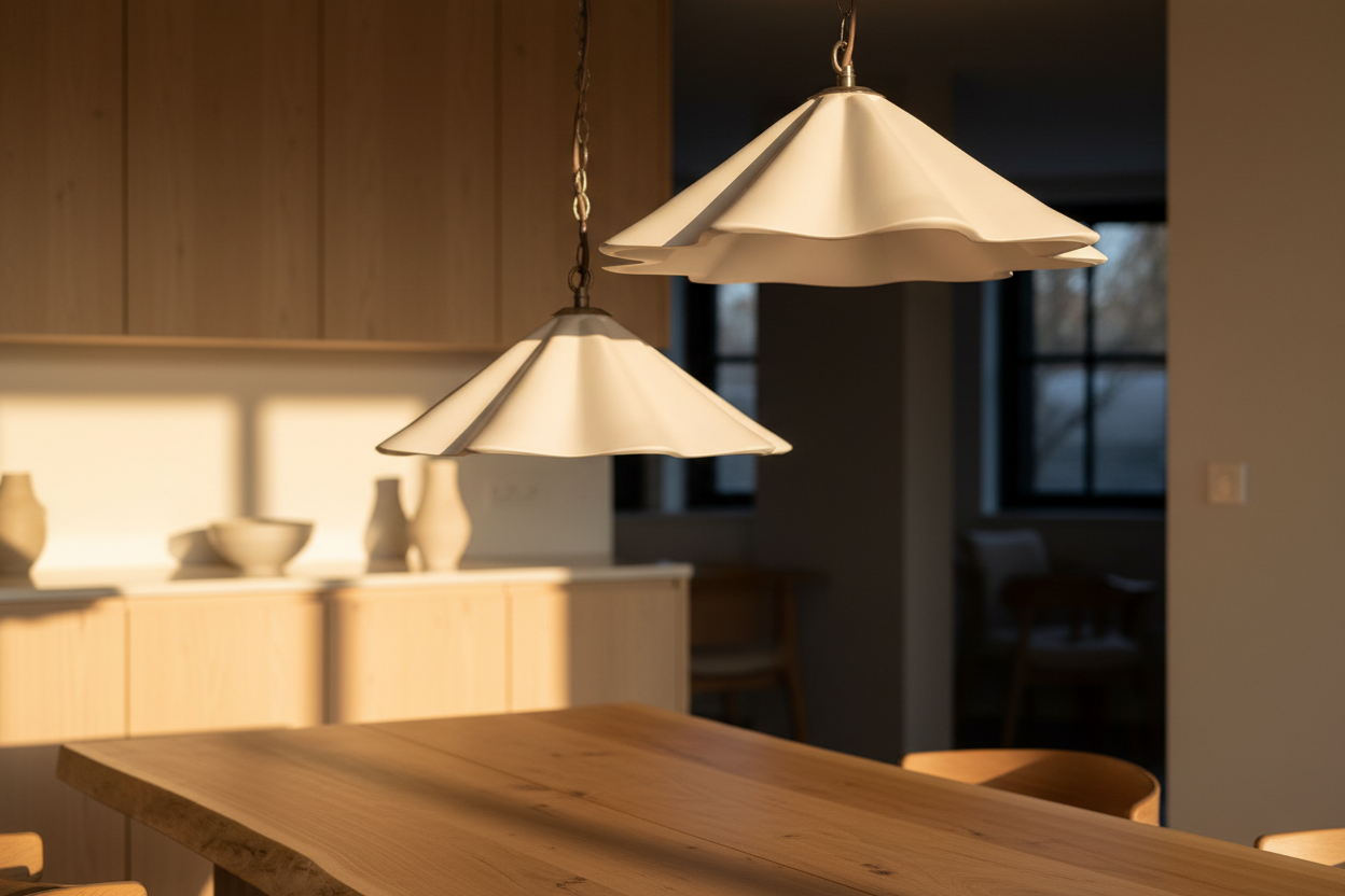 FANNIA Plaster Pendant Light