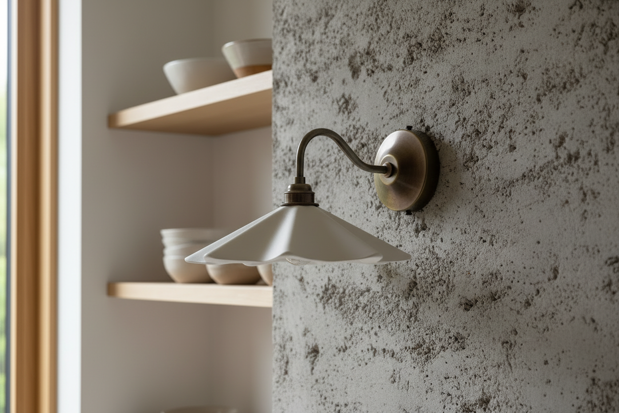 STELLA Plaster Wall Light