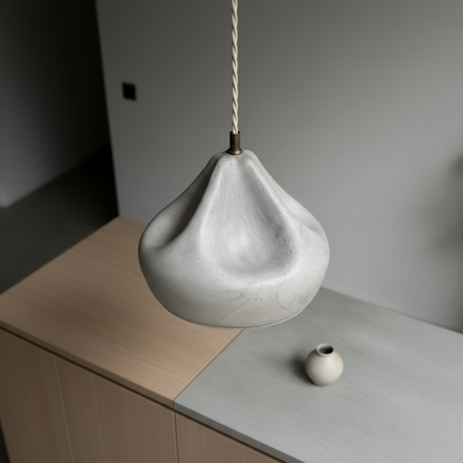BION Plaster Pendant Light - Concrete