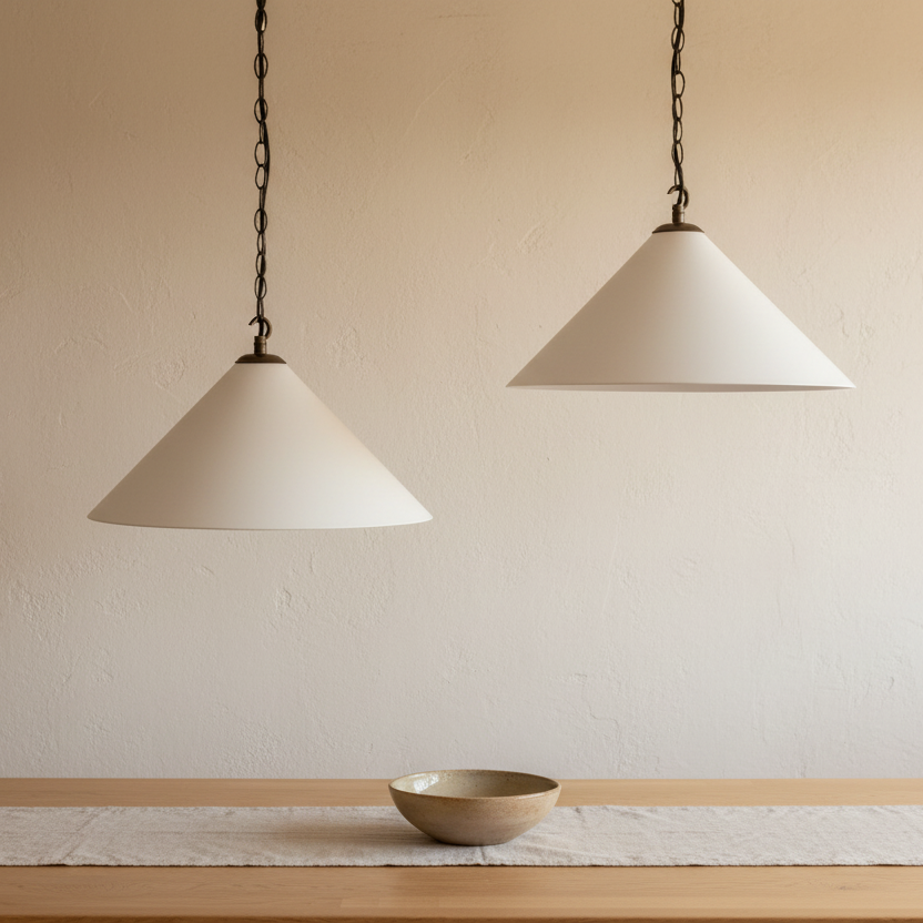 ARIUS Plaster Pendant Light