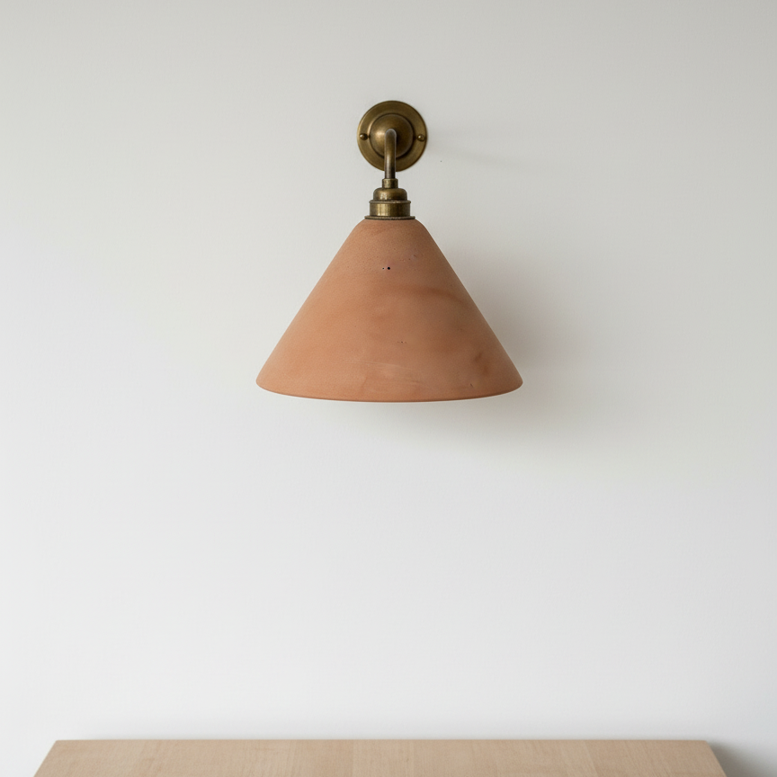 PERSIUS Wall Light - Terracotta
