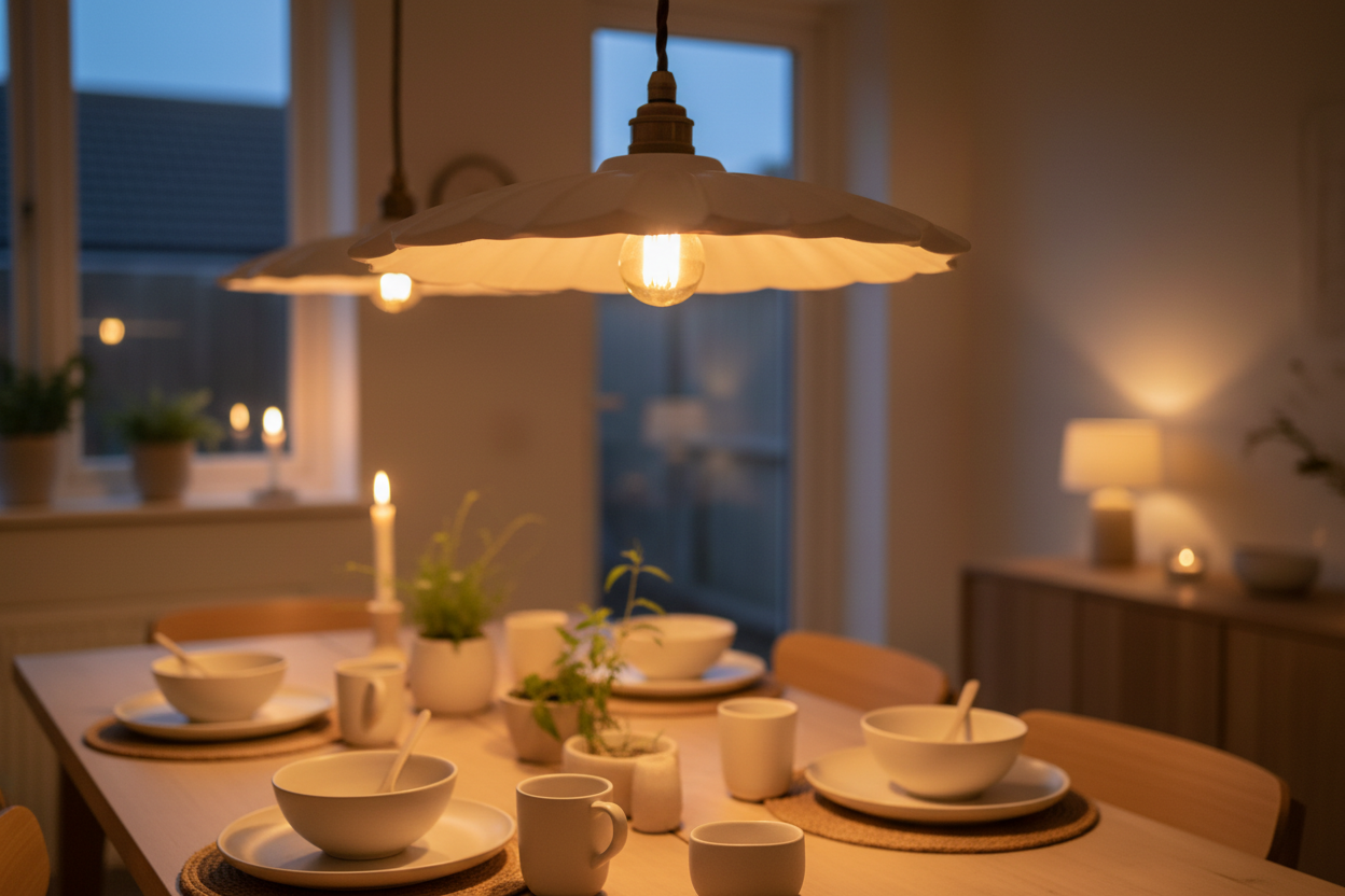 STILL Plaster Pendant Light