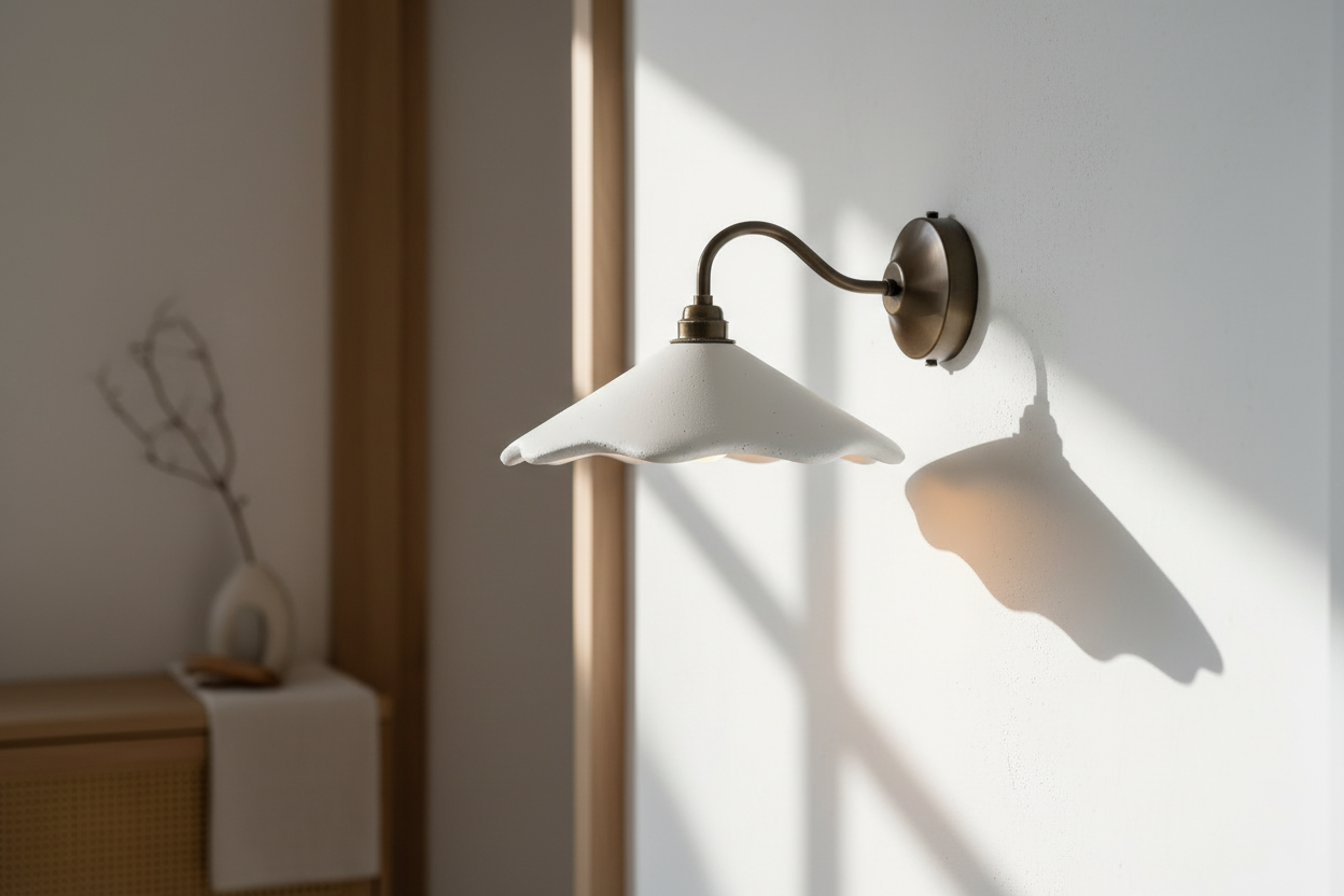 PORCIA Wall Light - Snow