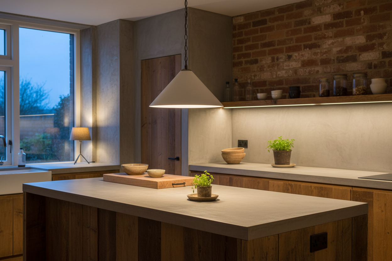 ARIUS Plaster Pendant Light