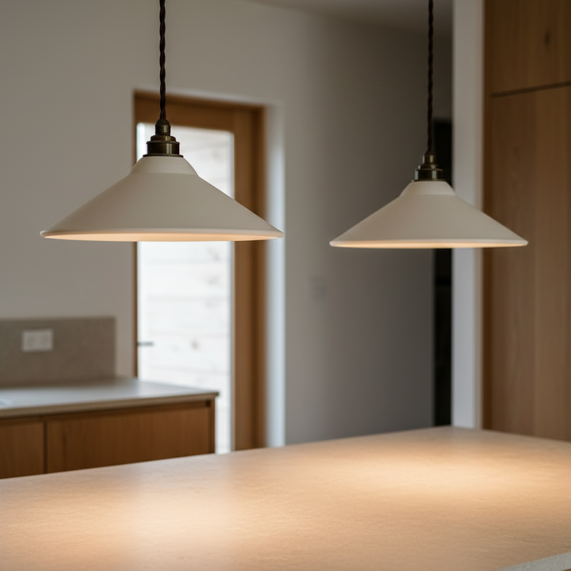 Kitchen island — asymmetric pair front