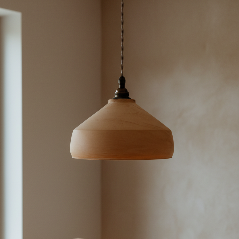 Kitchen island — close overhead angle
