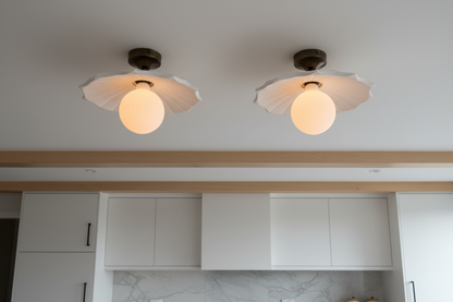 STILL Plaster Flush Mount Ceiling Light
