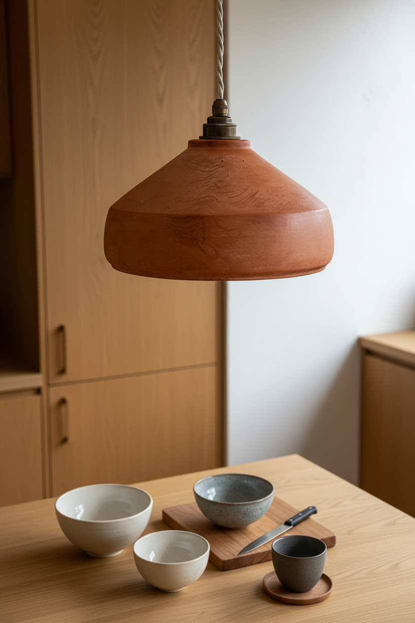 ZENO Pendant Light - Terracotta