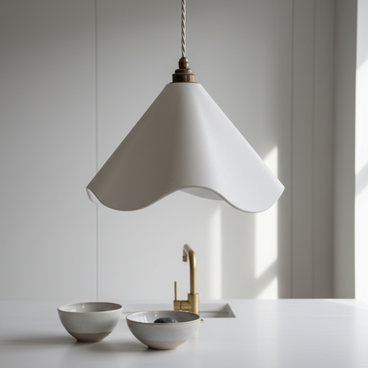 VOLNA Plaster Pendant Light