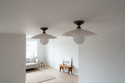 STILL Plaster Flush Mount Ceiling Light