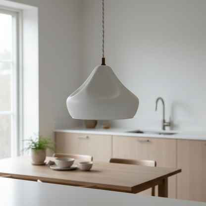 BION Plaster Pendant Light - Snow