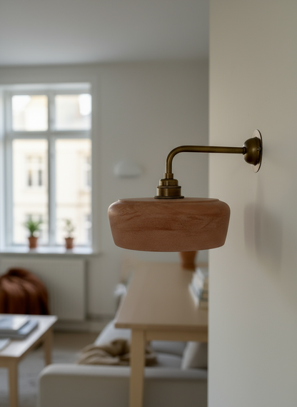 CRINIS Wall Light - Terracotta