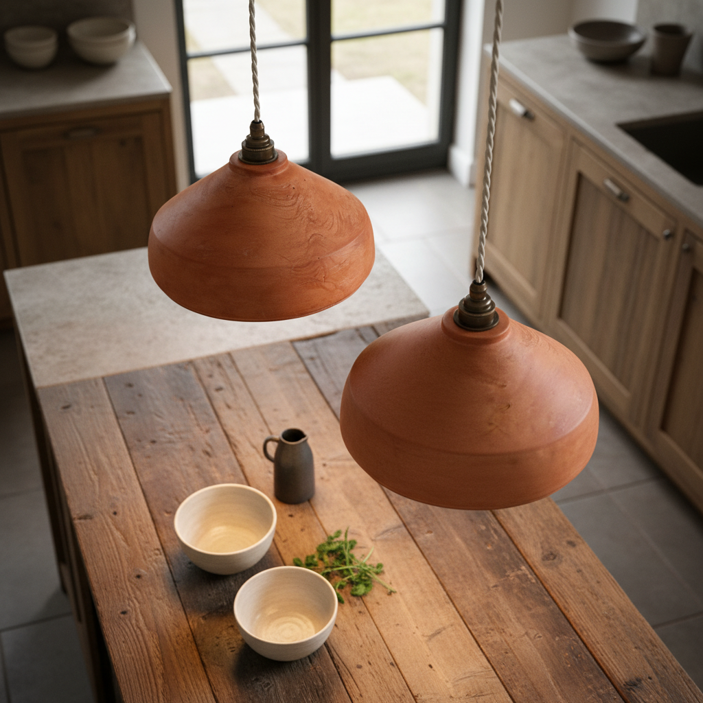 ZENO Pendant Light - Terracotta