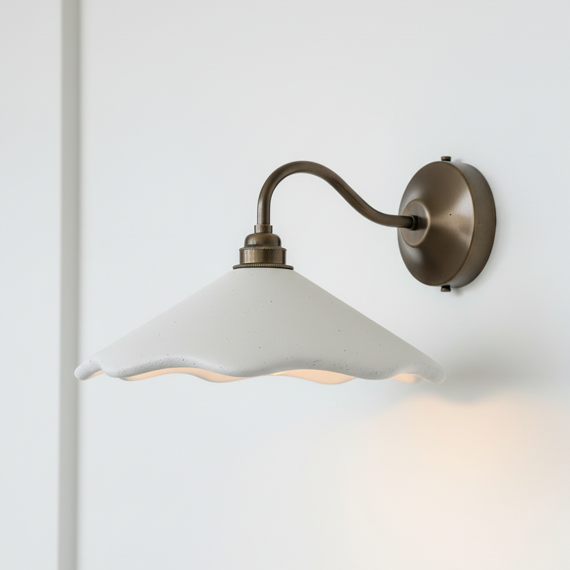 PORCIA Wall Light - Snow