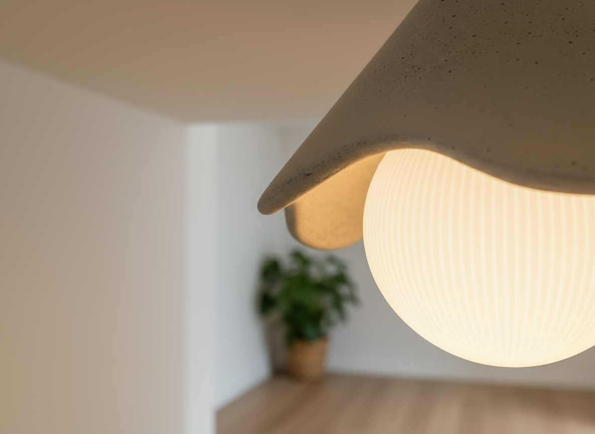 PATRO Flush Mount Ceiling Light - Sandstone