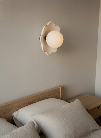 PORCIA Wall Sconce - Snow