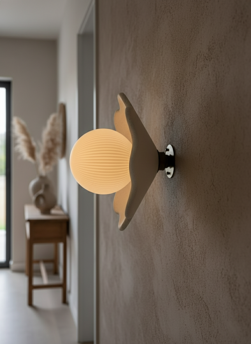 PORCIA Wall Sconce - Snow