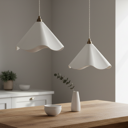 VOLNA Plaster Pendant Light