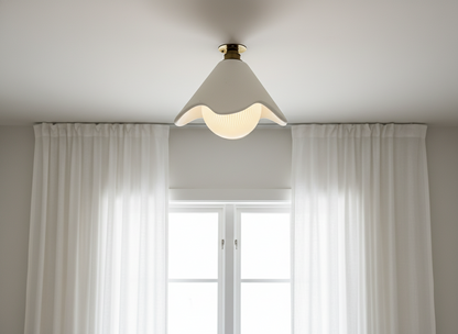 PATRO Flush Mount Ceiling Light - Snow