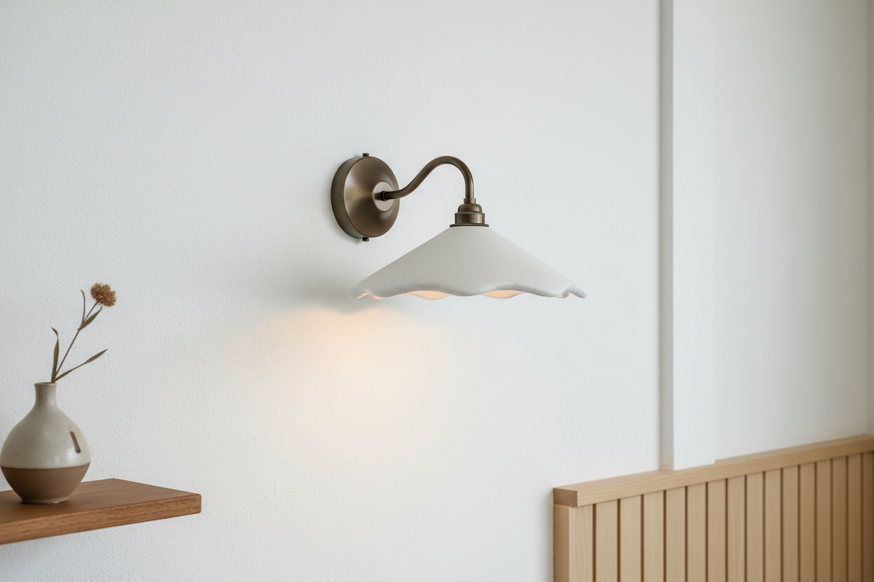 PORCIA Wall Light - Snow