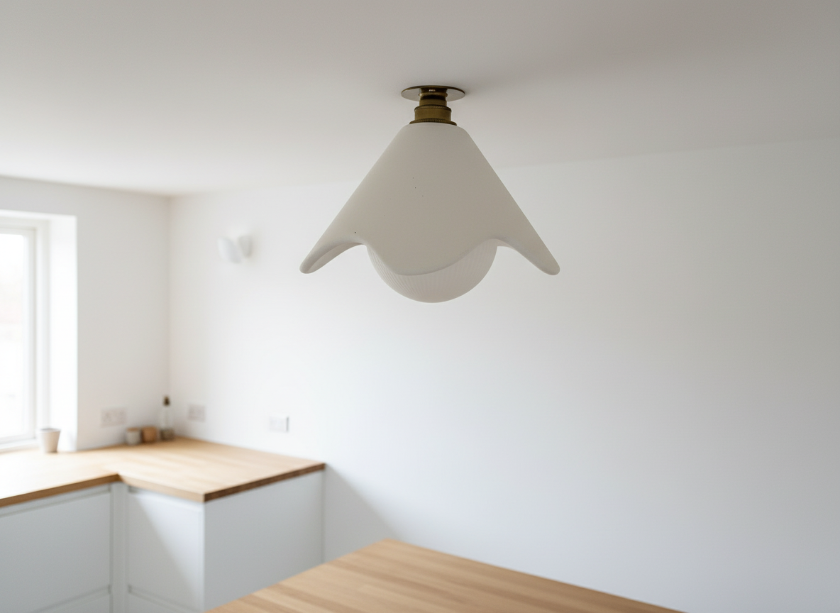 PATRO Flush Mount Ceiling Light - Snow