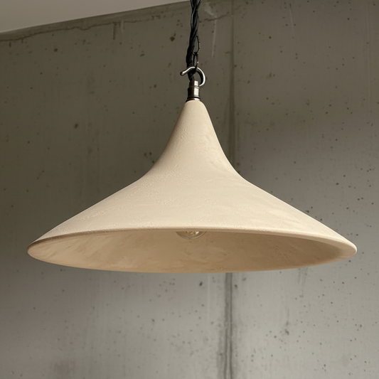 CALLA Plaster Pendant Light - Sandstone